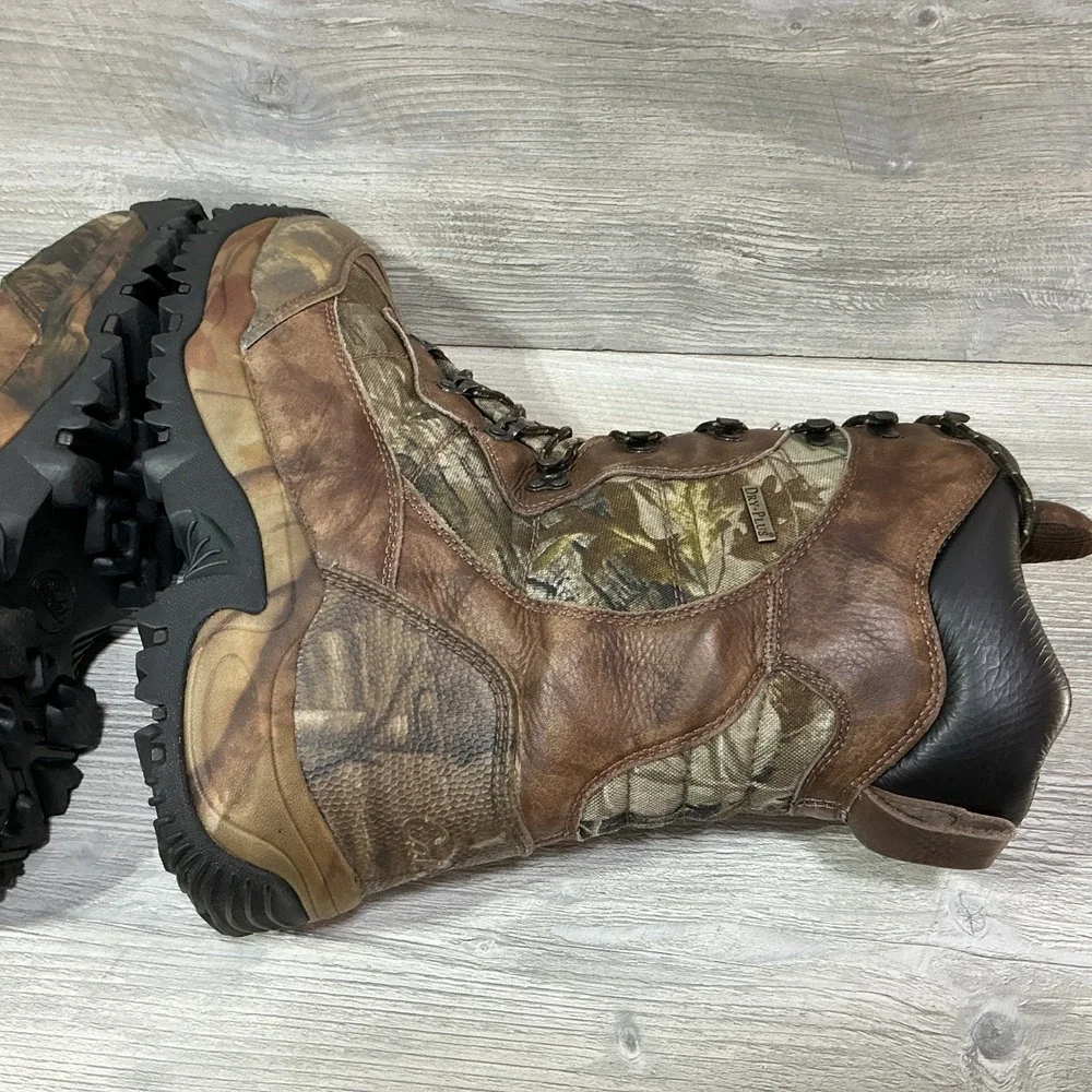 Cabela's Inferno Insulated Hunting Boots Men's 14D Brown TrueTimber Dry Plus